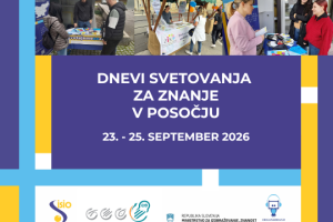 Dnevi svetovanja za znanje
