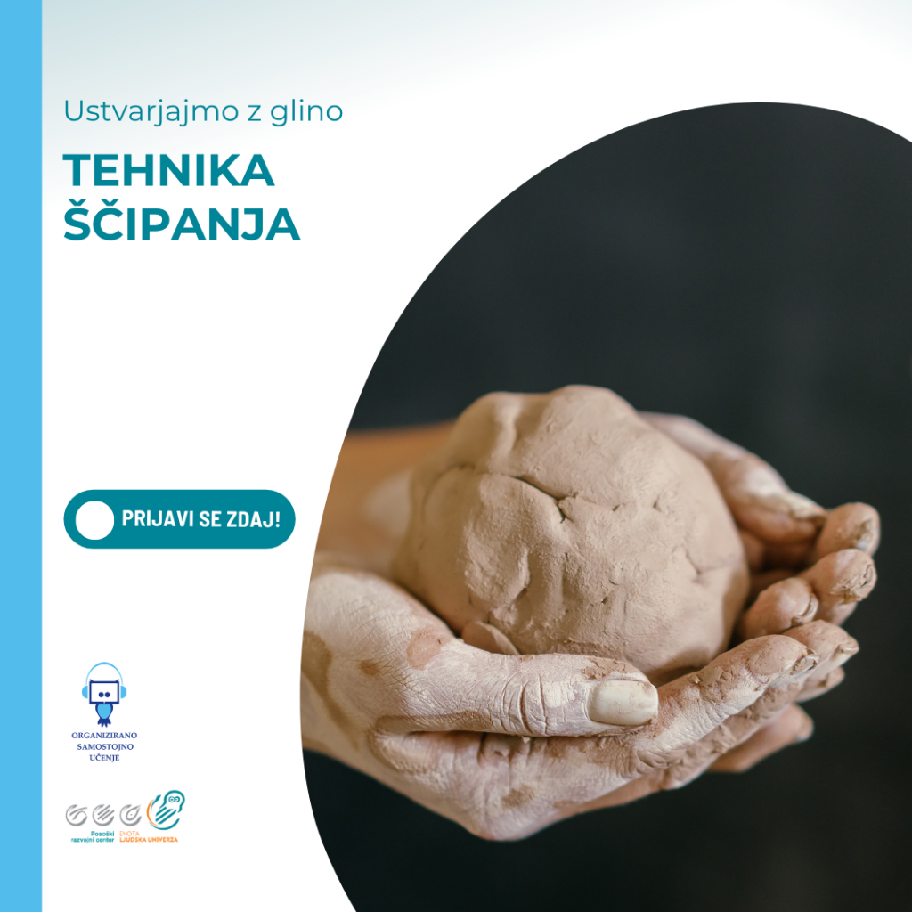 Ustvarjajmo z glino: tehnika ščipanja